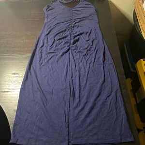 Universal Thread Navy Blue Sleeveless Maxi Dress